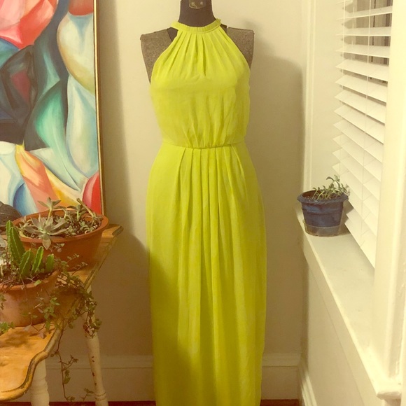 ted baker lime green dress